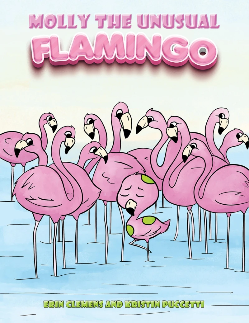 Portada: Molly the Unusual Flamingo