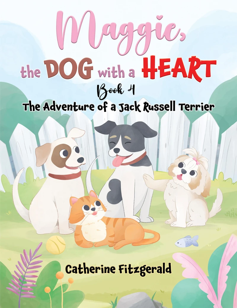 Portada: Maggie, the Dog with a Heart: Book 4