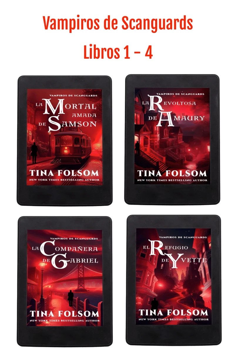 Portada: Vampiros de Scanguards (Libros 1 - 4)