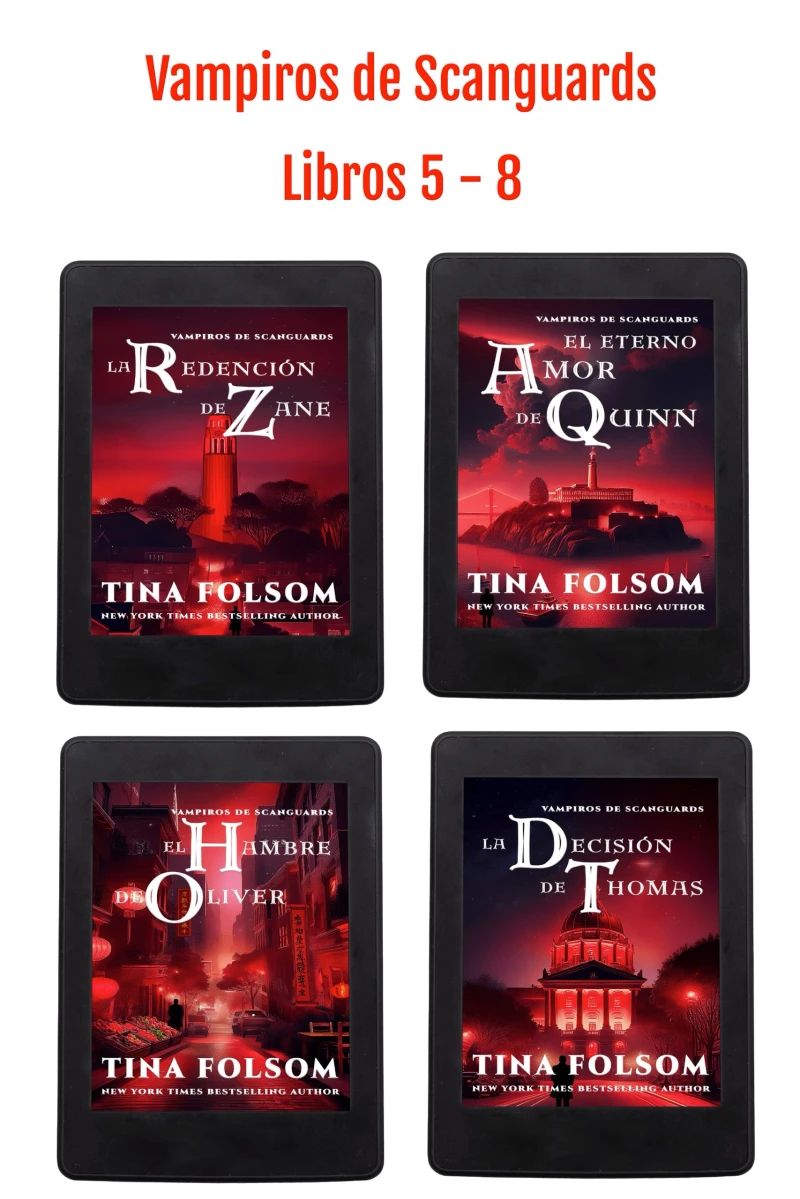 Portada: Vampiros de Scanguards (Libros 5 - 8)