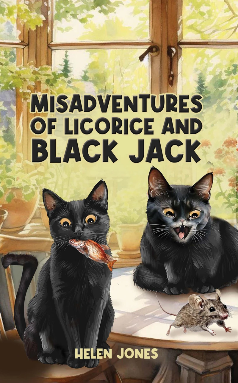 Portada: Misadventures of Licorice and Black Jack