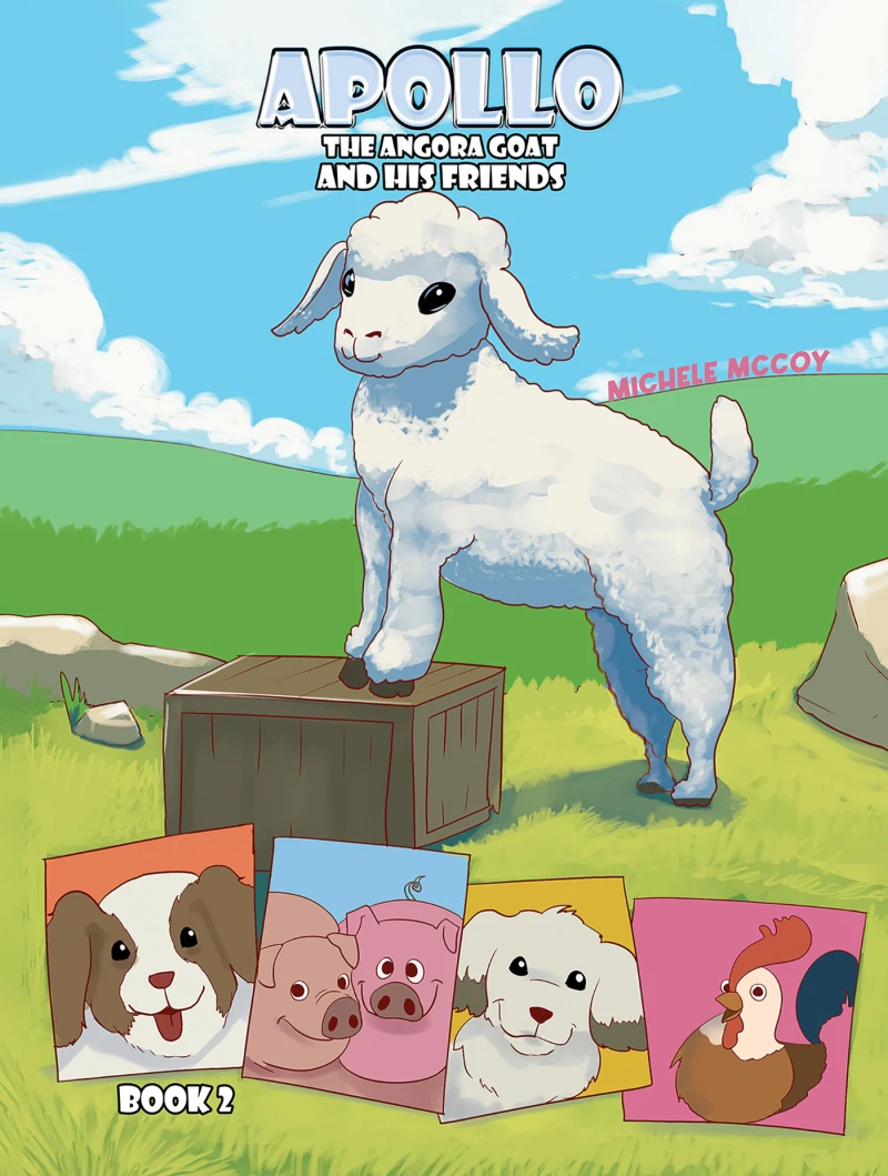 Portada: Apollo the Angora Goat and His Friends – Book 2