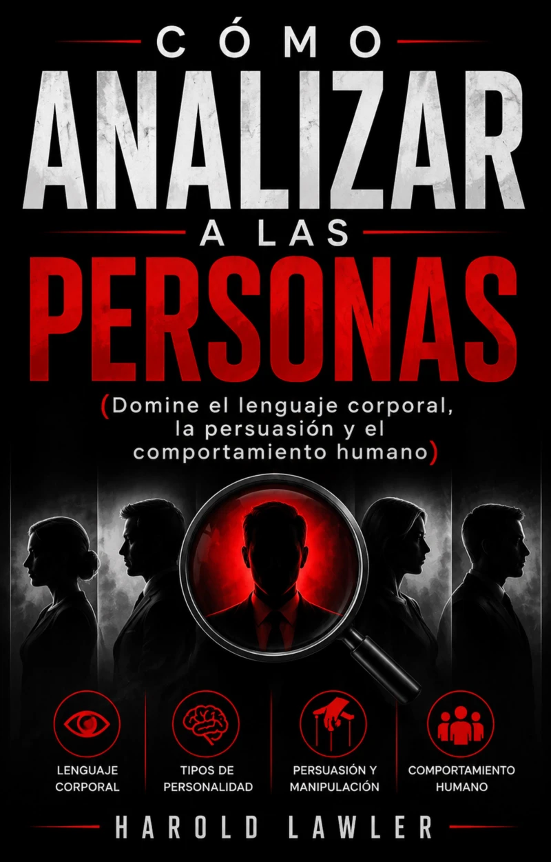 Portada: Cómo analizar a las personas (Domine el lenguaje corporal, la persuasión y el comportamiento humano)