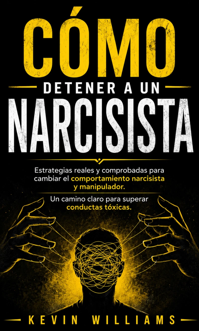 Portada: Cómo Detener a UN Narcisista: Estrategias Reales Y Comprobadas Para Cambiar El Comportamiento Narcisista Y Manipulador (UN Camino Claro Para Superar Conductas Tóxicas)