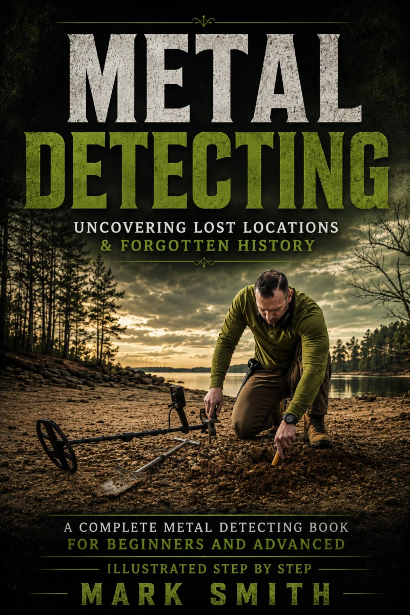 Portada: Metal Detecting: Uncovering Lost Locations & Forgotten History (A Complete Metal Detecting Book for Beginners and Advanced Illustrated Step by Step)