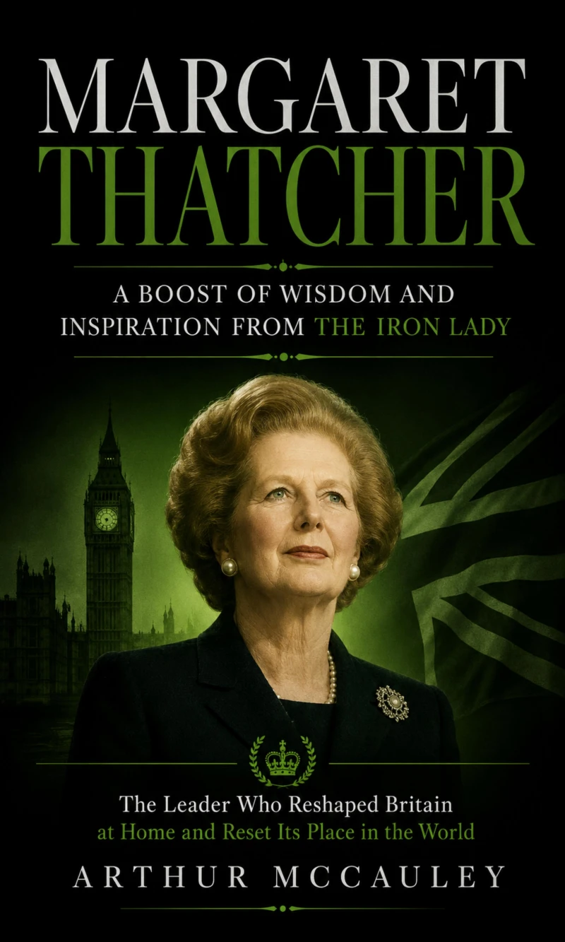 Portada: Margaret Thatcher: A Boost of Wisdom and Inspiration From the Iron Lady (The Leader Who Reshaped Britain at Home and Reset Its Place in the World)