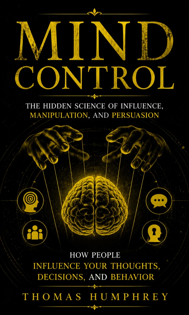 Portada: Mind Control: The Hidden Science of Influence, Manipulation, and Persuasion (How People Influence Your Thoughts, Decisions, and Behavior)