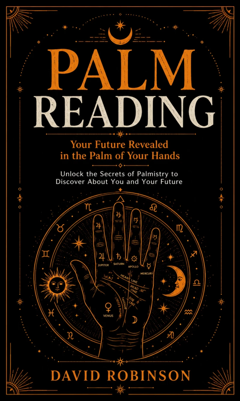 Portada: Palm Reading: Your Future Revealed in the Palm of Your Hands (Unlock the Secrets of Palmistry to Discover About You and Your Future)