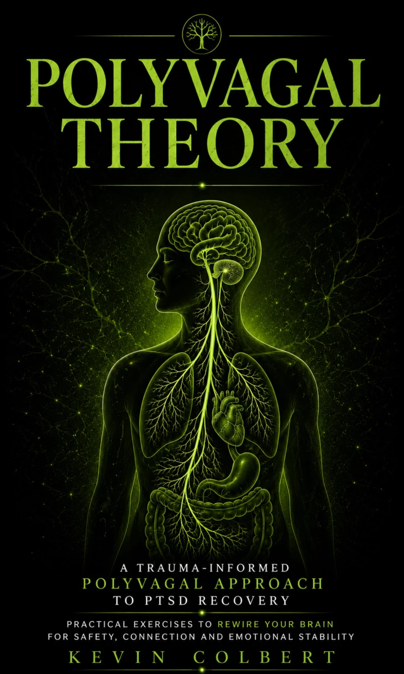 Portada: Polyvagal Theory: A Trauma-informed Polyvagal Approach to PTSD Recovery (Practical Exercises to Rewire Your Brain for Safety, Connection and Emotional Stability)
