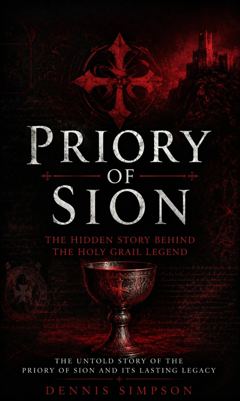 Portada: Priory of Sion: The Hidden Story Behind the Holy Grail Legend (The Untold Story of the Priory of Sion and Its Lasting Legacy)