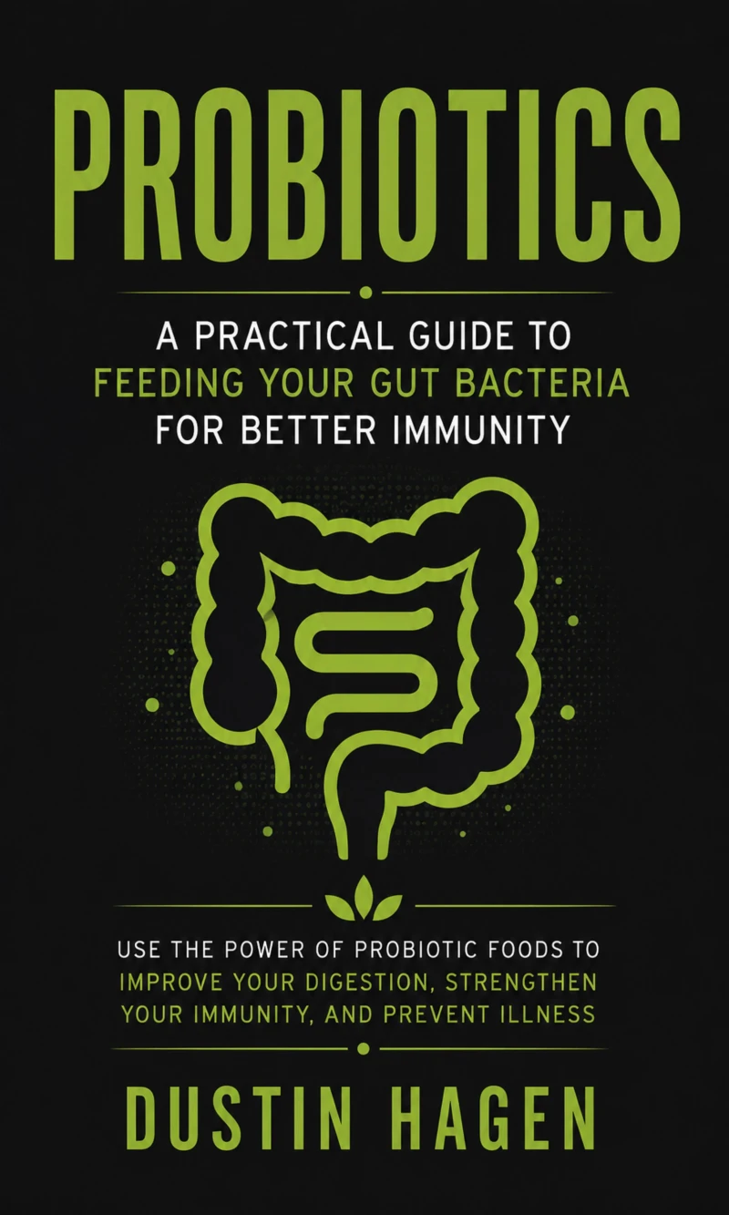 Portada: Probiotics: A Practical Guide to Feeding Your Gut Bacteria for Better Immunity (Use the Power of Probiotic Foods to Improve Your Digestion, Strengthen Your Immunity, and Prevent Illness)