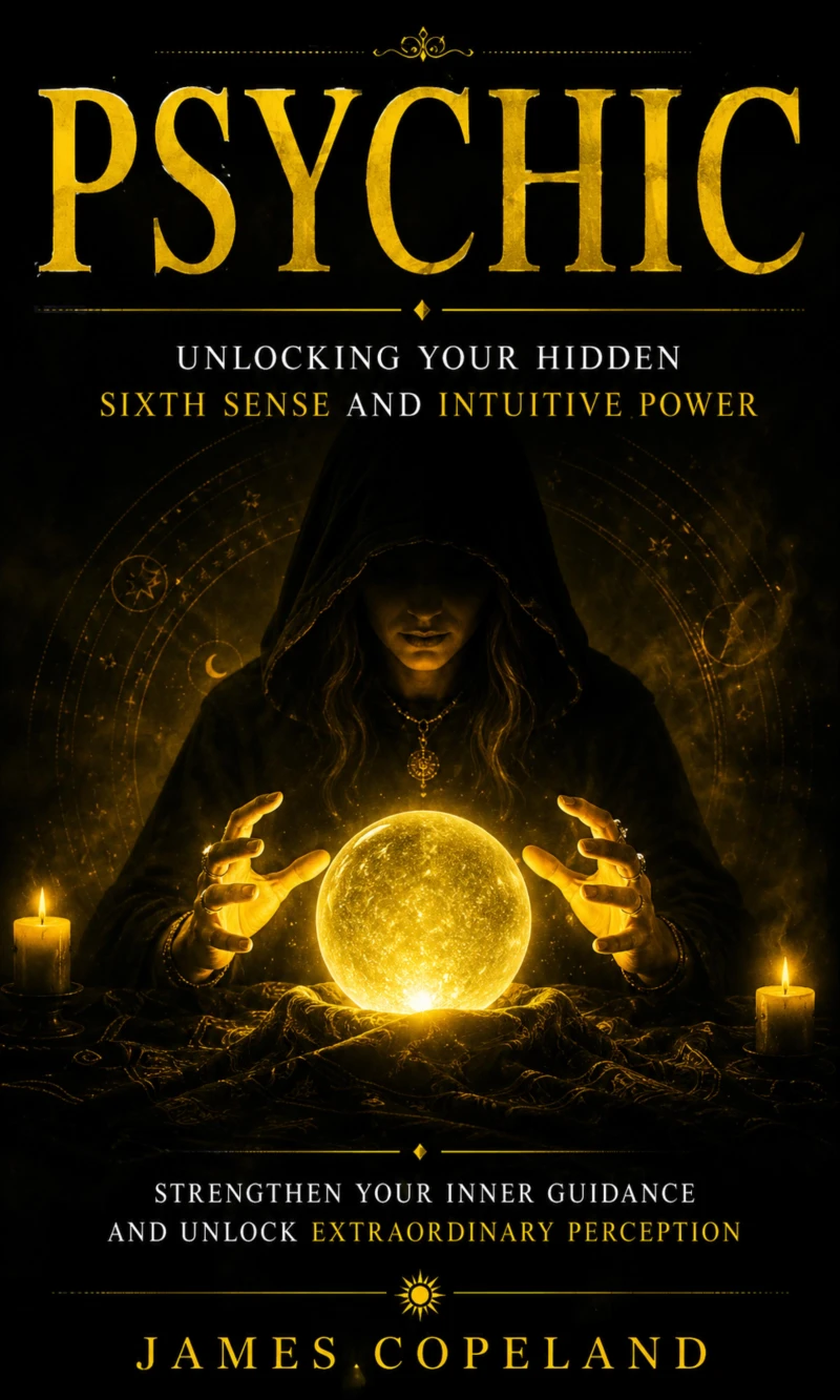 Portada: Psychic: Unlocking Your Hidden Sixth Sense and Intuitive Power (Strengthen Your Inner Guidance and Unlock Extraordinary Perception)