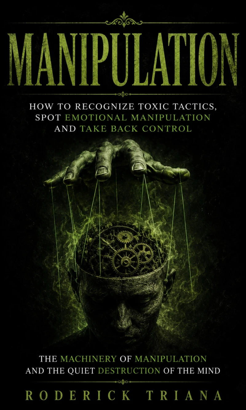 Portada: Manipulation: How to Recognize Toxic Tactics, Spot Emotional Manipulation and Take Back Control (The Machinery of Manipulation and the Quiet Destruction of the Mind)