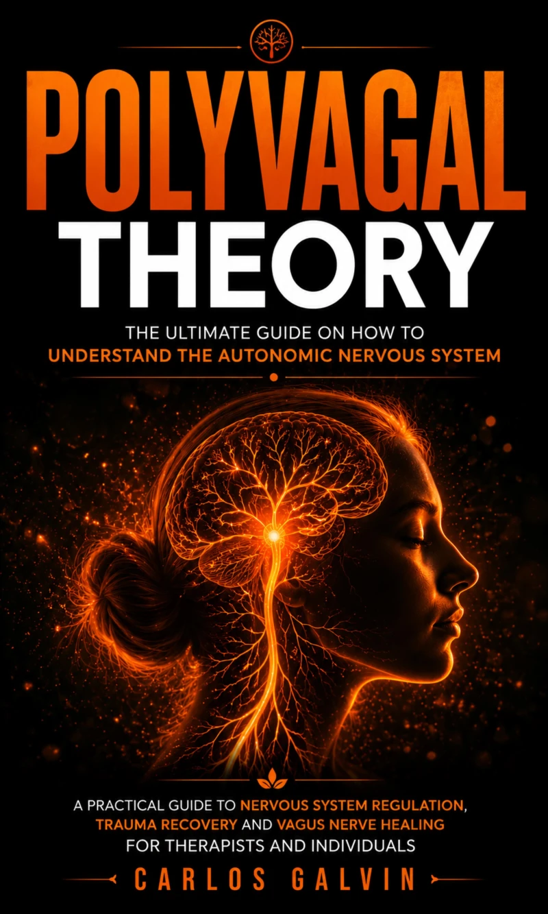 Portada: Polyvagal Theory: The Ultimate Guide on How to Understand the Autonomic Nervous System (A Practical Guide to Nervous System Regulation, Trauma Recovery and Vagus Nerve Healing for Therapists and Individuals)