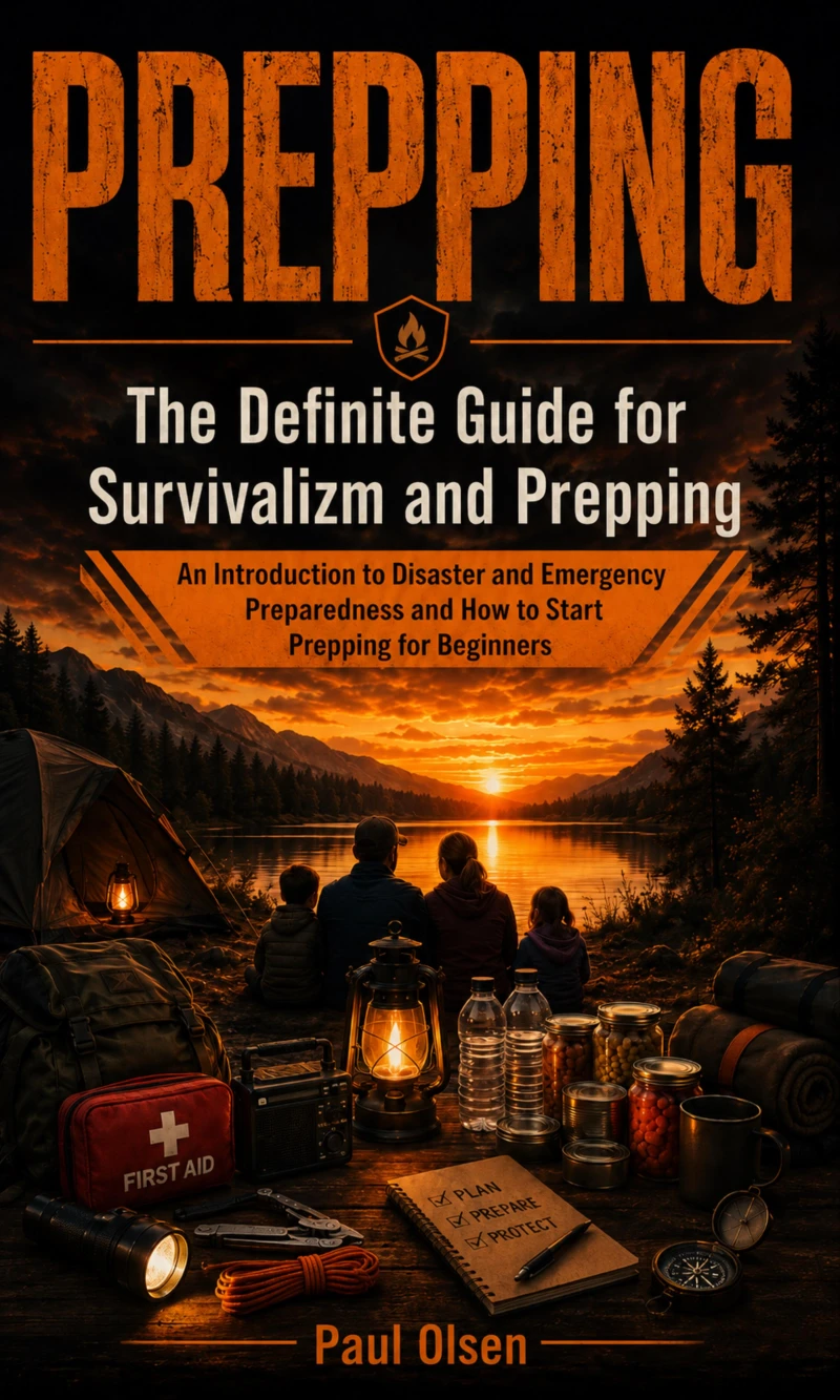 Portada: Prepping: The Definite Guide for Survivalizm and Prepping (An Introduction to Disaster and Emergency Preparedness and How to Start Prepping for Beginners)