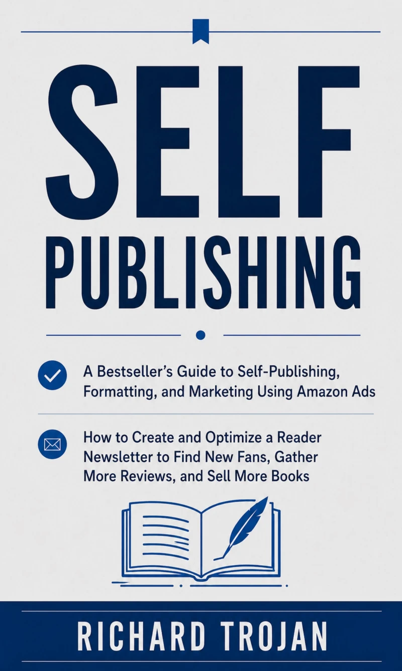 Portada: Self Publishing: A Bestseller’s Guide to Self-publishing, Formatting, and Marketing Using Amazon Ads (How to Create and Optimize a Reader Newsletter to Find New Fans, Gather More Reviews, and Sell More Books)