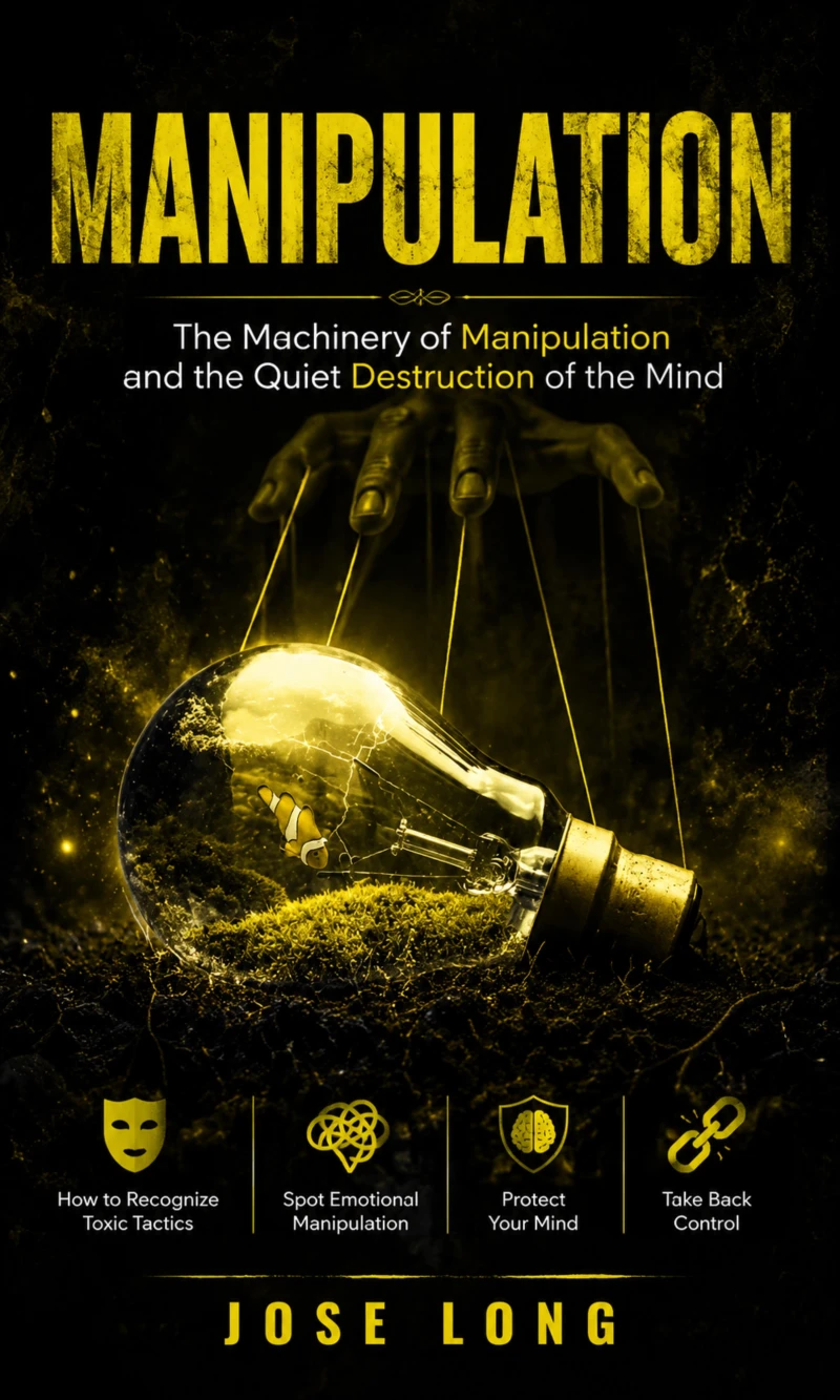 Portada: Manipulation: The Machinery of Manipulation and the Quiet Destruction of the Mind (How to Recognize Toxic Tactics, Spot Emotional Manipulation, Protect Your Mind, and Take Back Control)