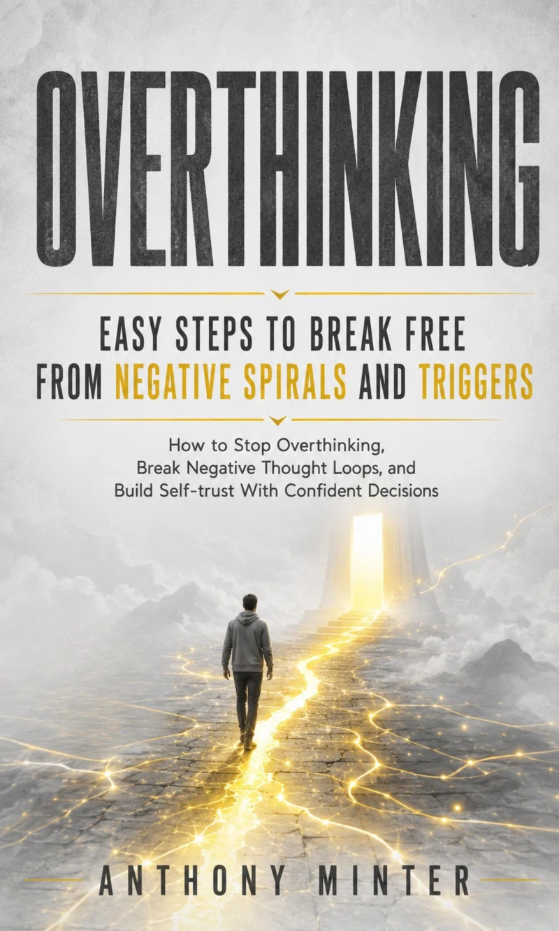 Portada: Overthinking: Easy Steps to Break Free From Negative Spirals and Triggers (How to Stop Overthinking, Break Negative Thought Loops, and Build Self-trust With Confident Decisions)