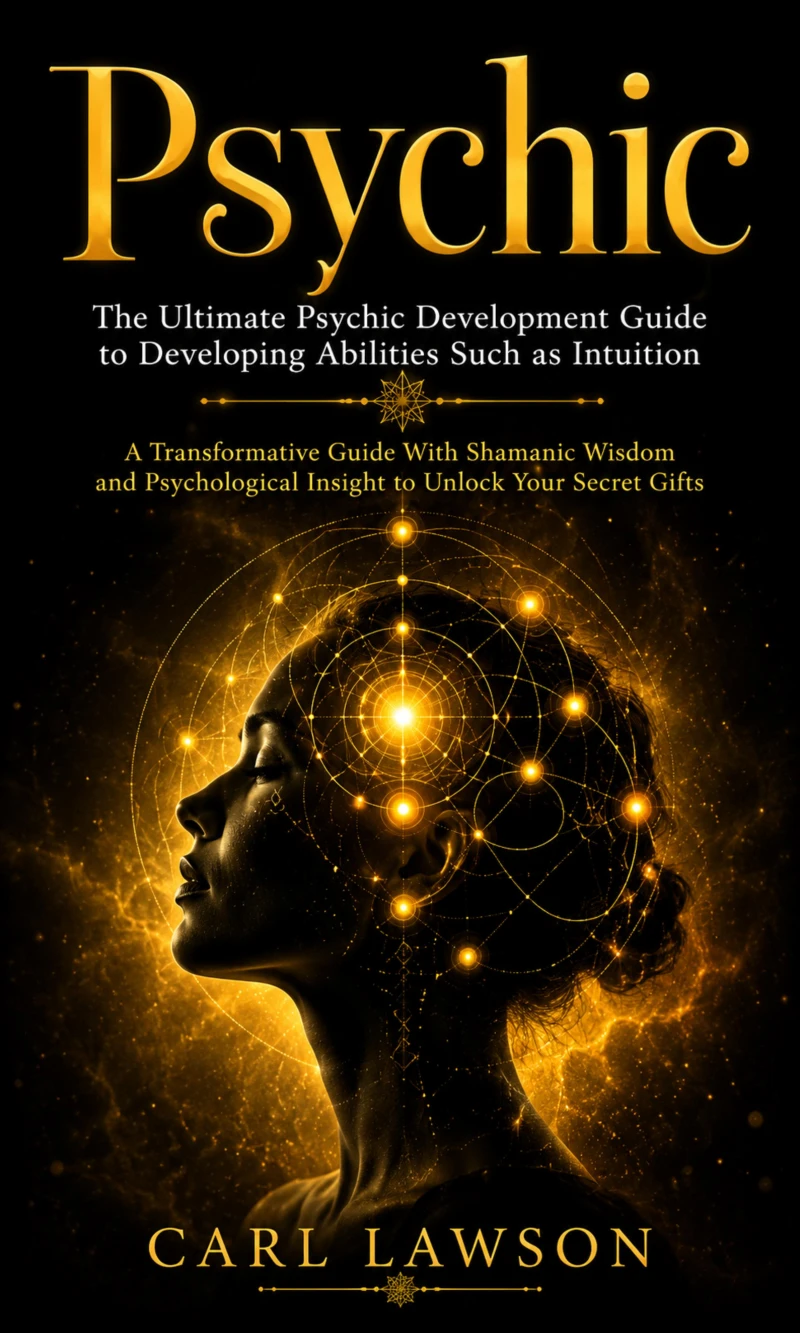 Portada: Psychic: The Ultimate Psychic Development Guide to Developing Abilities Such as Intuition (A Transformative Guide With Shamanic Wisdom and Psychological Insight to Unlock Your Secret Gifts)