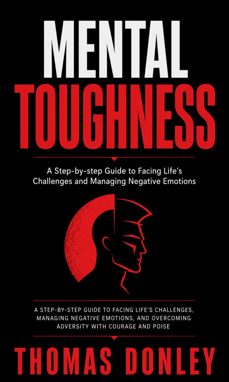 Portada: Mental Toughness: A Step-by-step Guide to Facing Life's Challenges and Managing Negative Emotions (A Step-by-step Guide to Facing Life's Challenges, Managing Negative Emotions, and Overcoming Adversity With Courage and Poise)