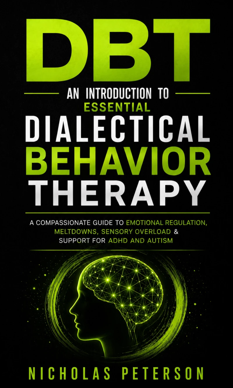 Portada: Dbt: An Introduction to Essential Dialectical Behavior Therapy Concepts and Skills (A Compassionate Guide to Emotional Regulation, Meltdowns, Sensory Overload & Support for ADHD and Autism)