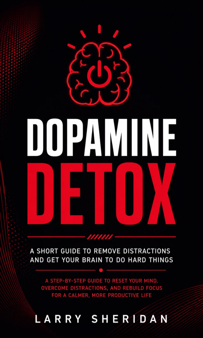 Portada: Dopamine Detox: A Short Guide to Remove Distractions and Get Your Brain to Do Hard Things (A Step-by-step Guide to Reset Your Mind, Overcome Distractions, and Rebuild Focus for a Calmer, More Productive Life)