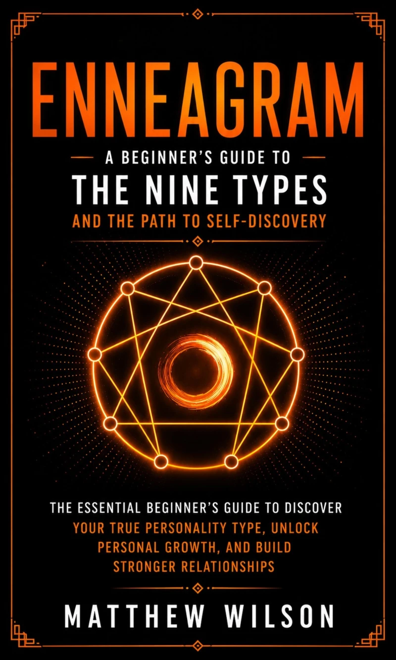 Portada: Enneagram: A Beginner's Guide to the Nine Types and the Path to Self-discovery (The Essential Beginner's Guide to Discover Your True Personality Type, Unlock Personal Growth, and Build Stronger Relationships)