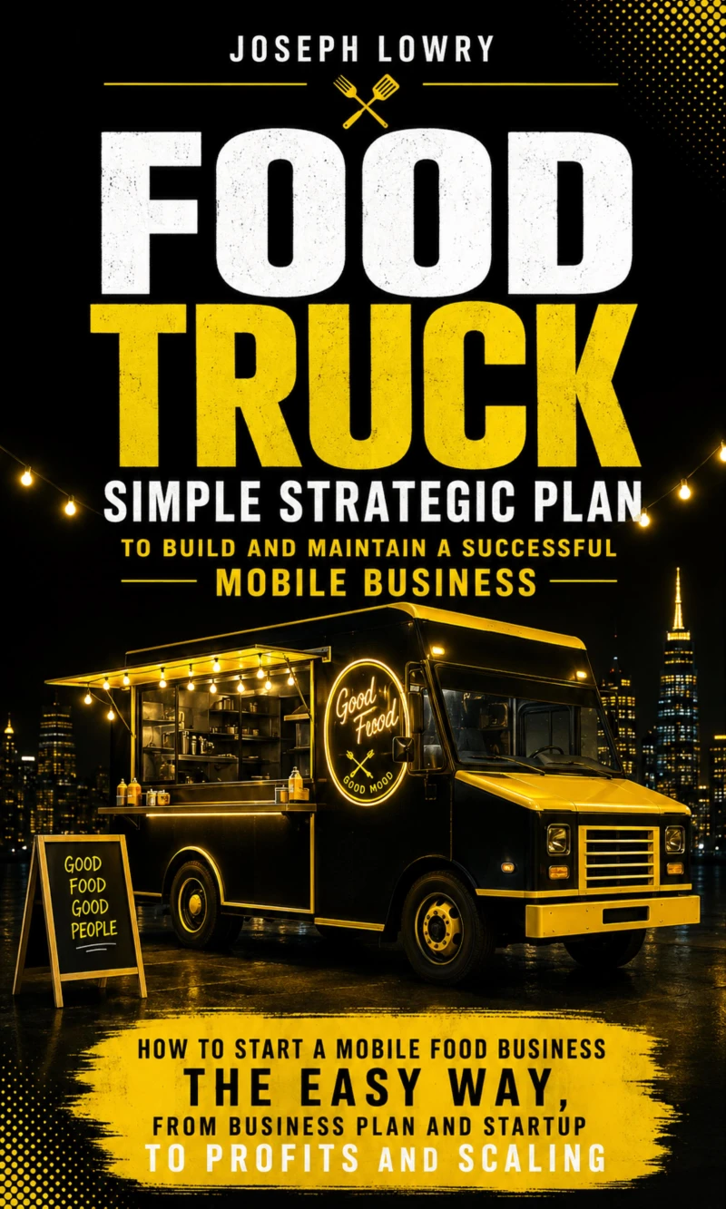Portada: Food Truck: Simple Strategic Plan to Build and Maintain a Successful Mobile Business (How to Start a Mobile Food Business the Easy Way, From Business Plan and Startup to Profits and Scaling)