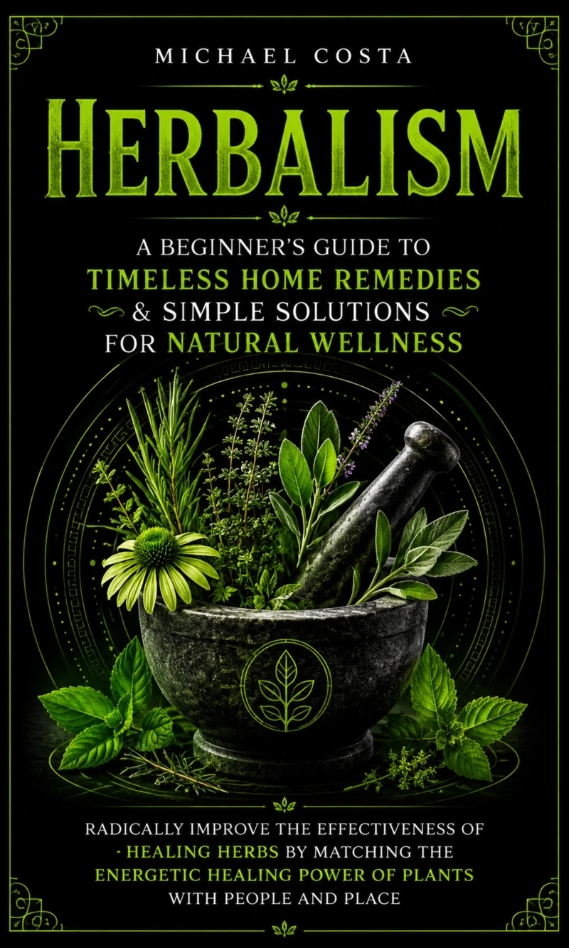 Portada: Herbalism: A Beginner's Guide to Timeless Home Remedies & Simple Solutions for Natural Wellness (Radically Improve the Effectiveness of Healing Herbs by Matching the Energetic Healing Power of Plants With People and Place)