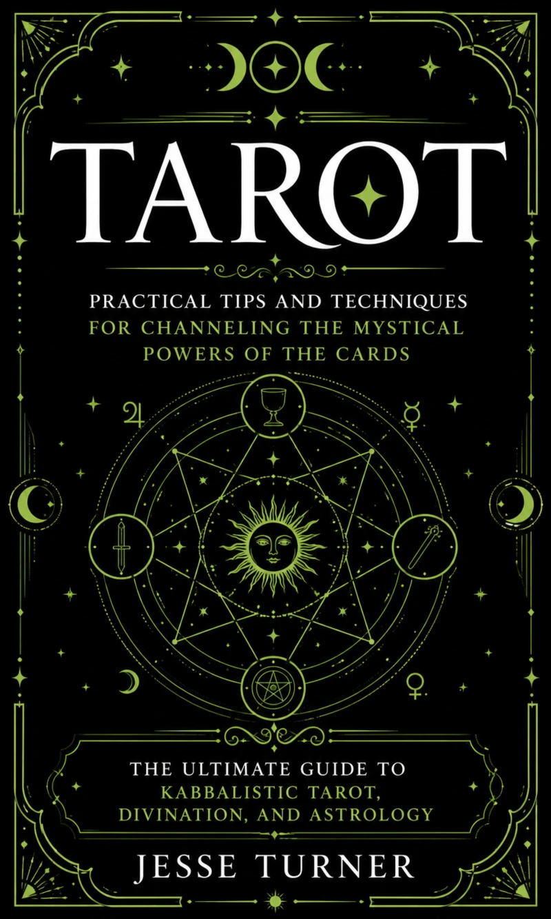 Portada: Tarot: Practical Tips and Techniques for Channeling the Mystical Powers of the Cards (The Ultimate Guide to Kabbalistic Tarot, Divination, and Astrology)