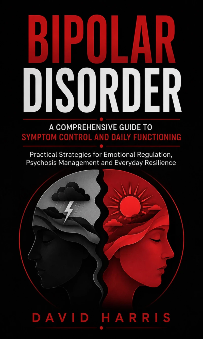 Portada: Bipolar Disorder: A Comprehensive Guide to Symptom Control and Daily Functioning (Practical Strategies for Emotional Regulation, Psychosis Management and Everyday Resilience)