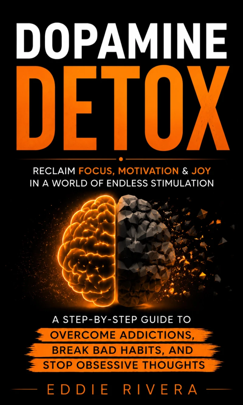Portada: Dopamine Detox: Reclaim Focus, Motivation & Joy in a World of Endless Stimulation (A Step-by-step Guide to Overcome Addictions, Break Bad Habits, and Stop Obsessive Thoughts)