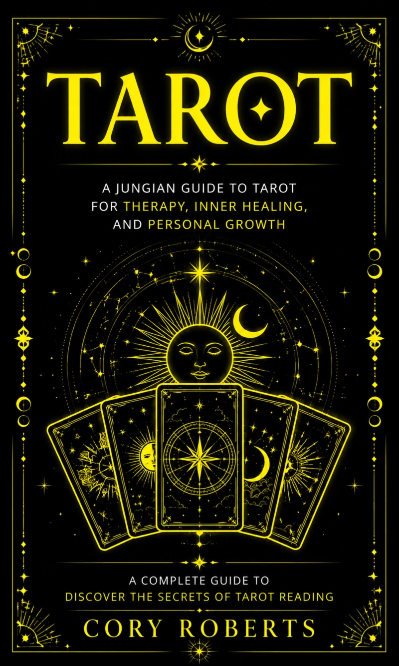 Portada: Tarot: A Jungian Guide to Tarot for Therapy, Inner Healing, and Personal Growth (A Complete Guide to Discover the Secrets of Tarot Reading)