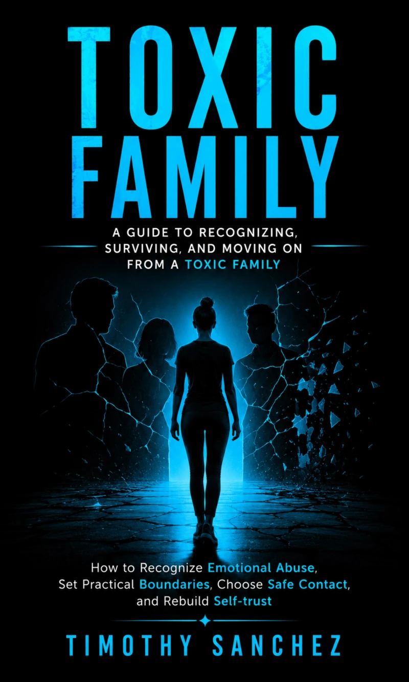 Portada: Toxic Family: A Guide to Recognizing, Surviving, and Moving on From a Toxic Family (How to Recognize Emotional Abuse, Set Practical Boundaries, Choose Safe Contact, and Rebuild Self-trust)