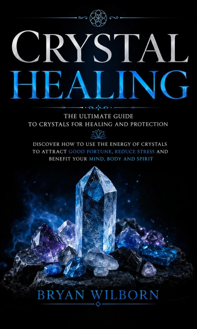 Portada: Crystal Healing: The Ultimate Guide to Crystals for Healing and Protection (Discover How to Use the Energy of Crystals to Attract Good Fortune, Reduce Stress and Benefit Your Mind, Body and Spirit)