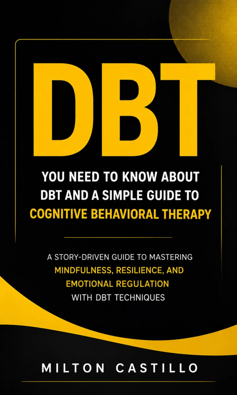 Portada: Dbt: You Need to Know About dbt and a Simple Guide to Cognitive Behavioral Therapy (A Story-driven Guide to Mastering Mindfulness, Resilience, and Emotional Regulation With dbt Techniques)