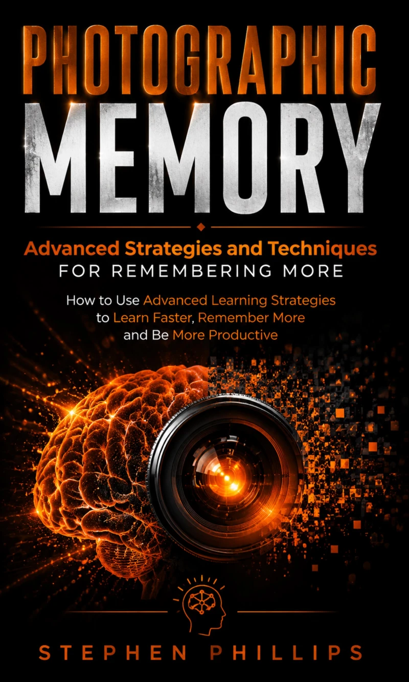Portada: Photographic Memory: Advanced Strategies and Techniques for Remembering More (How to Use Advanced Learning Strategies to Learn Faster, Remember More and Be More Productive)