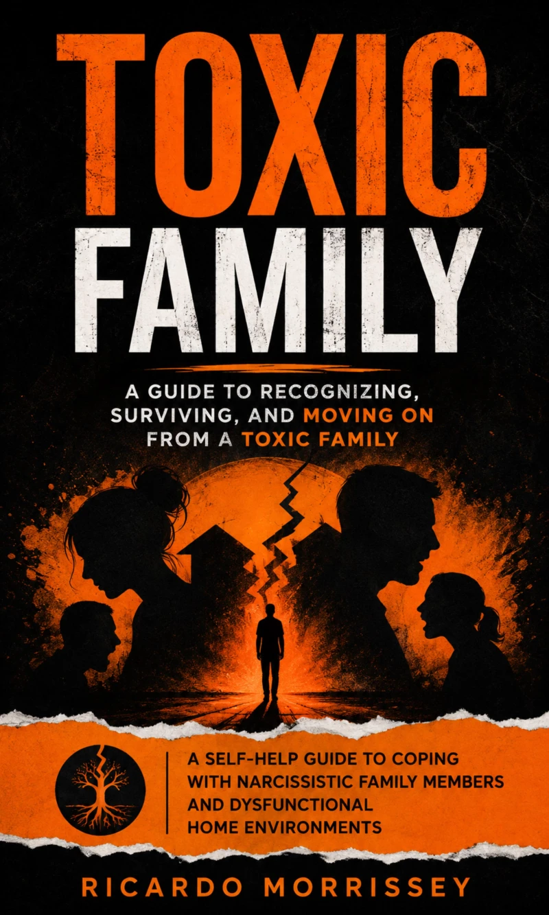 Portada: Toxic Family: A Guide to Recognizing, Surviving, and Moving on From a Toxic Family (A Self-help Guide to Coping With Narcissistic Family Members and Dysfunctional Home Environments)