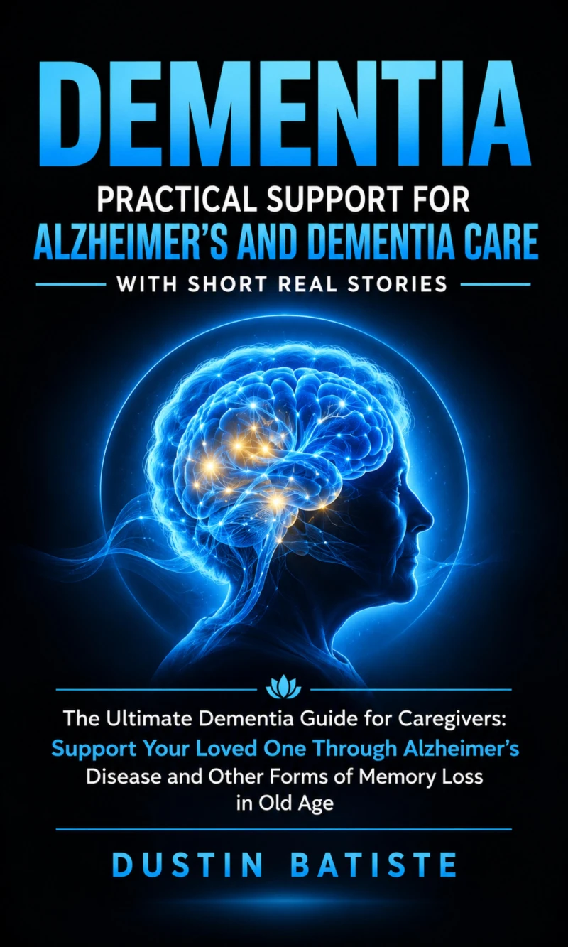 Portada: Dementia: Practical Support for Alzheimer's and Dementia Care With Short Real Stories (The Ultimate Dementia Guide for Caregivers: Support Your Loved One Through Alzheimer’s Disease and Other Forms of Memory Loss in Old Age)