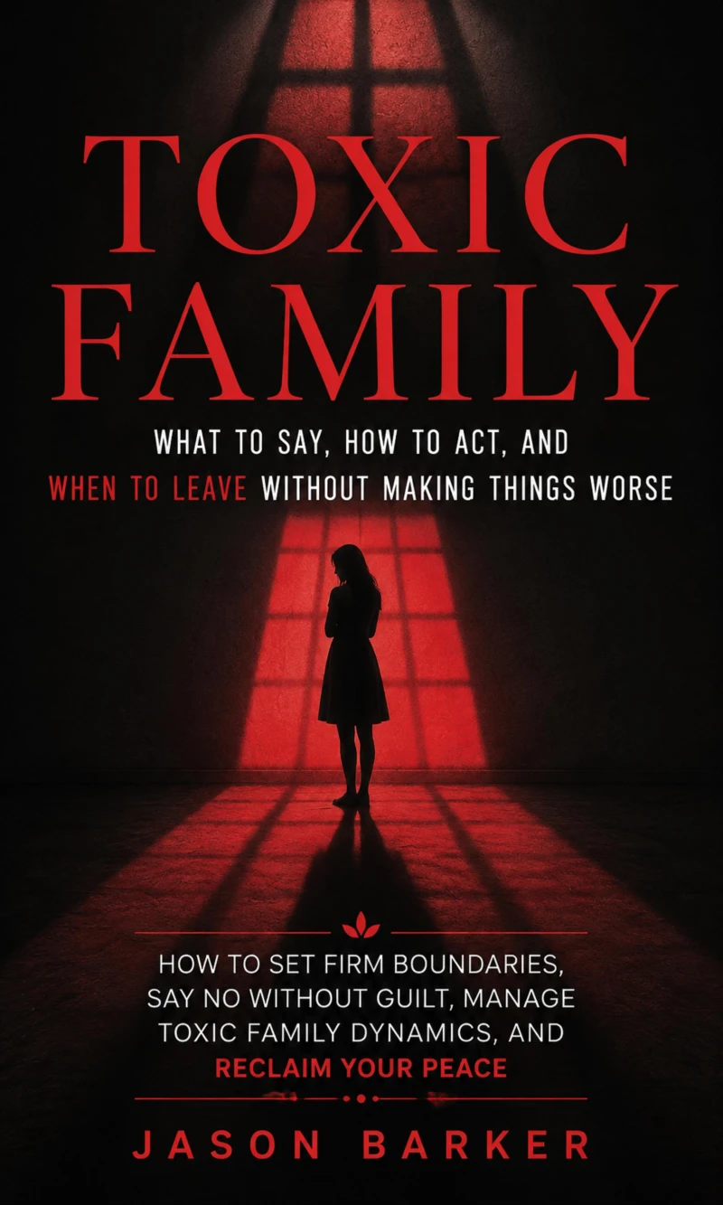 Portada: Toxic Family: What to Say, How to Act, and When to Leave Without Making Things Worse (How to Set Firm Boundaries, Say No Without Guilt, Manage Toxic Family Dynamics, and Reclaim Your Peace)