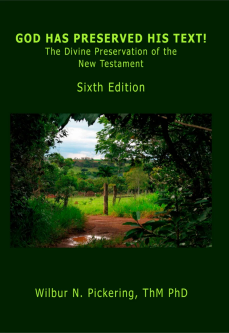 Portada: God Has Preserved His Text!