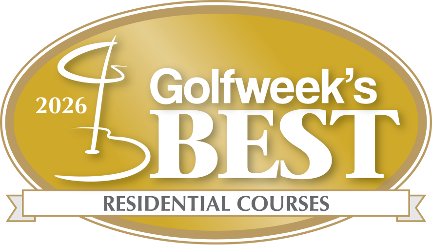 Golfweek's Top 200 Residential Courses in the US 2026 logo