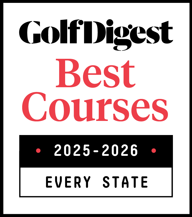 Golf Digest's Best in State 2026 logo