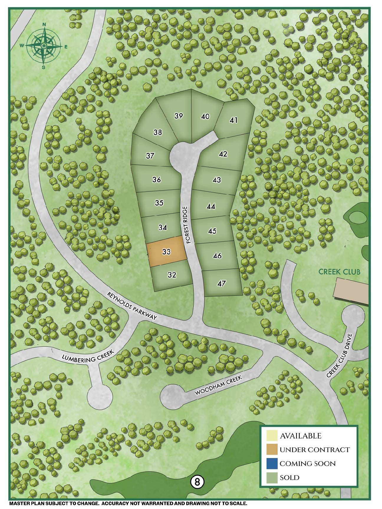 Forest Ridge SOLD MAP 5 26 26