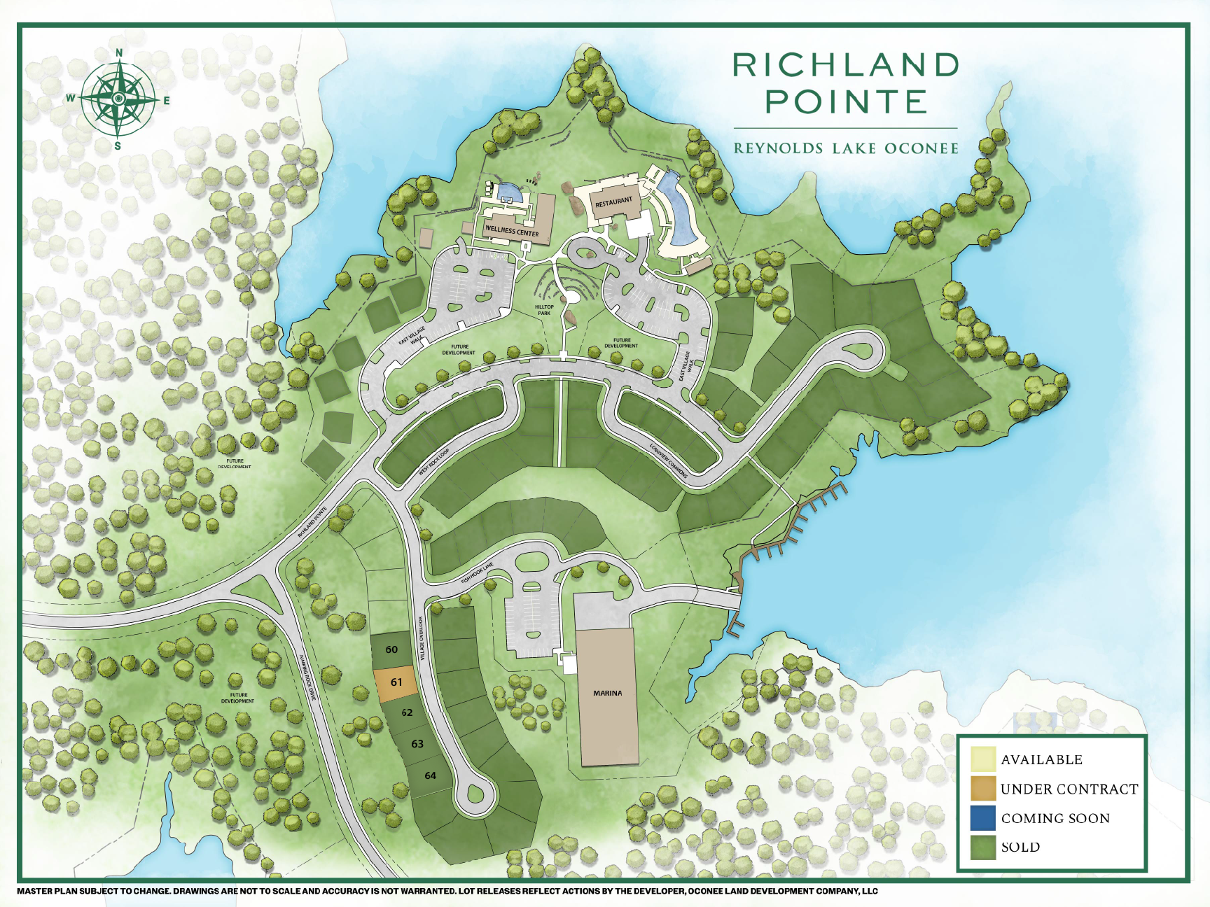 Richland Pointe Lots 60 64 12 22 25