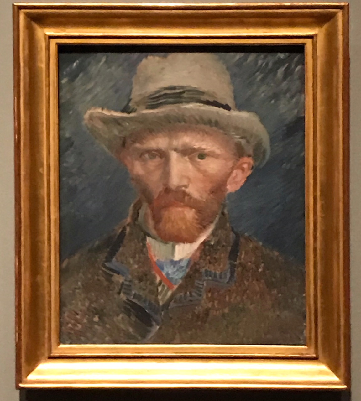 Van Gogh self portrait 1887