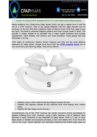 CPAP Supplies Montezuma NY