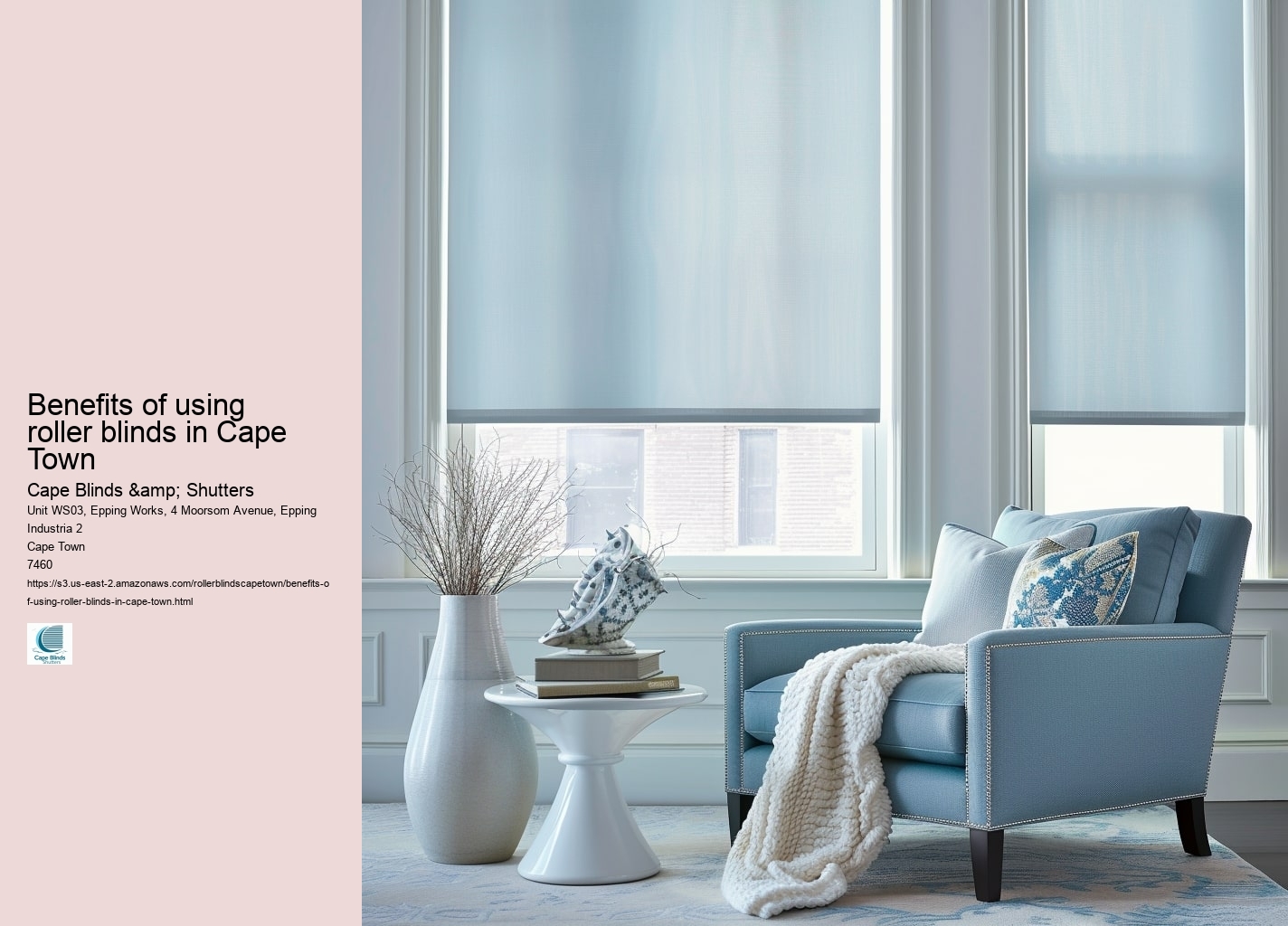 Benefits of using roller blinds in Cape Town