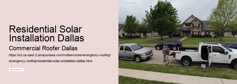 Residential Solar Installation Dallas
