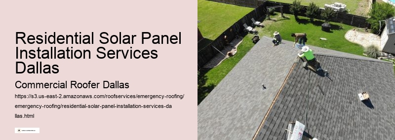 Residential Solar Panel Installation Services Dallas